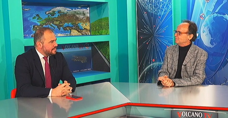 Ο Φίλιππος Φόρτωμας στην εκπομπή “Ενημερωτικός Περίπλους” του Volcano TV